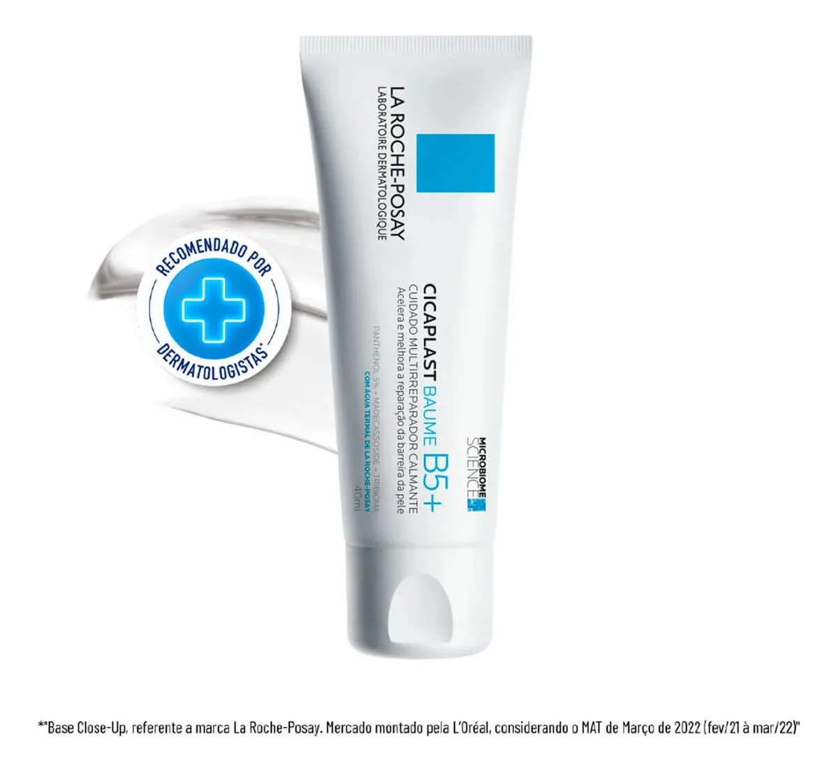 La Roche-Posay Cicaplast Baume B5+ Creme Multirreparador Calmante para Pele Sensível e Irritada