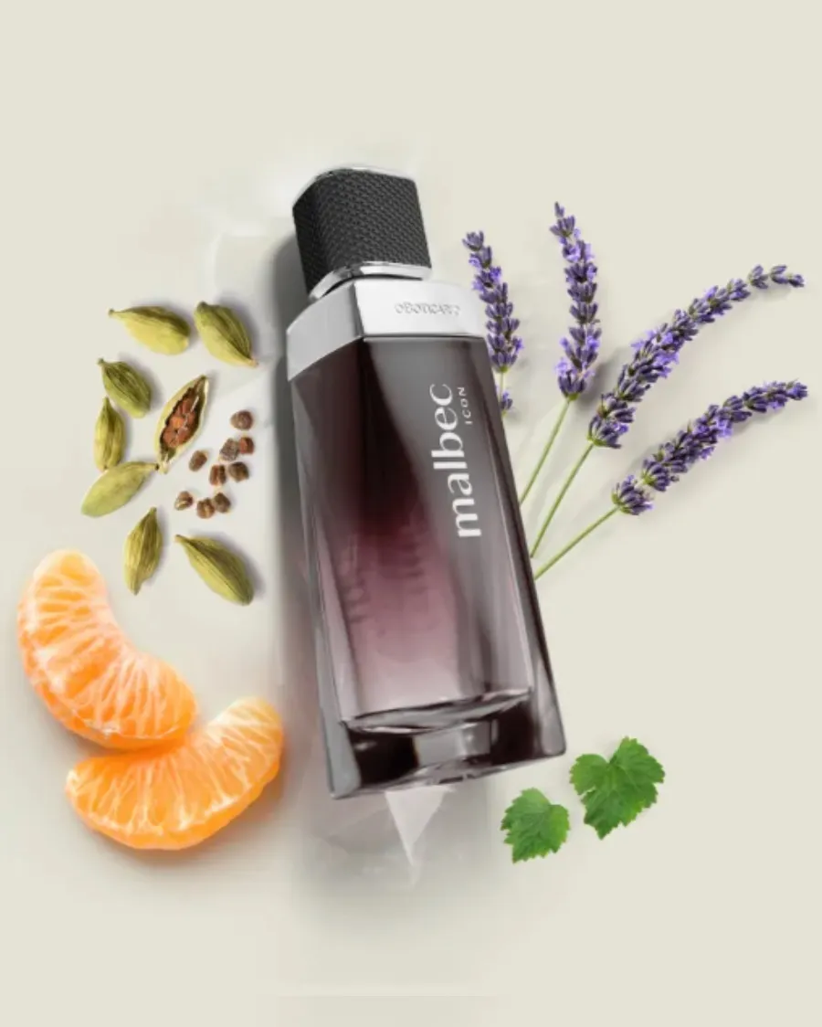 O Boticário Malbec Icon Colônia 100ml Masculina Fragrância Intensa e Sofisticada