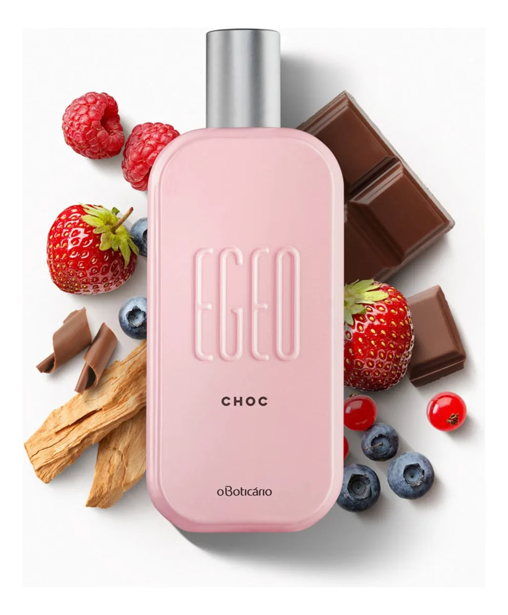O Boticário Egeo Choc Desodorante Colônia 90ml Fragrância Doce e Jovem