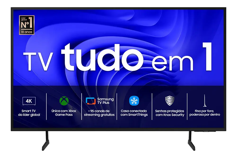Smart TV Samsung 65DU7700 65” Crystal UHD 4K 2024 Alexa Built-in