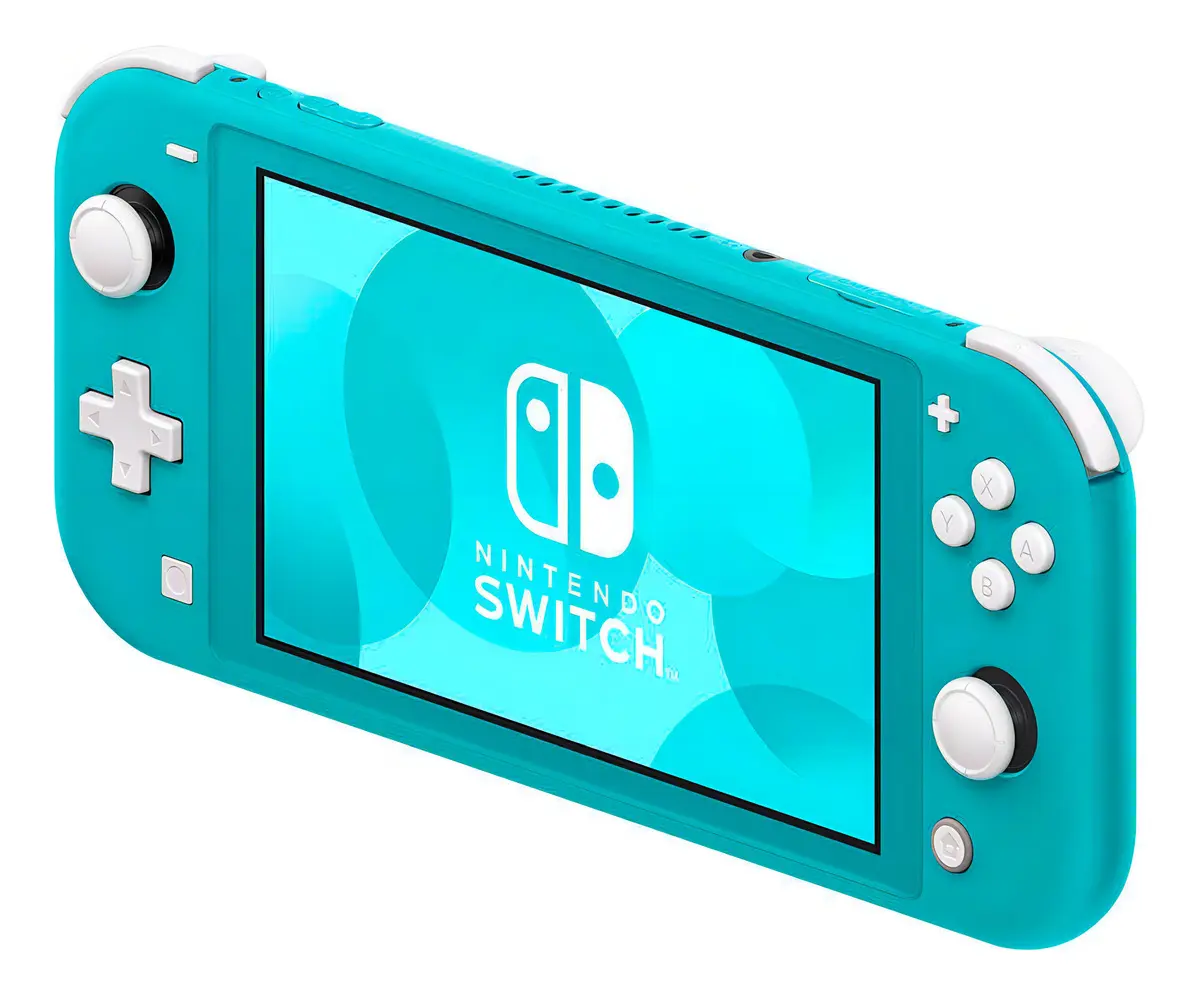 Nintendo Switch Lite 32GB Azul Turquesa Console Portátil com Tela 5.5”