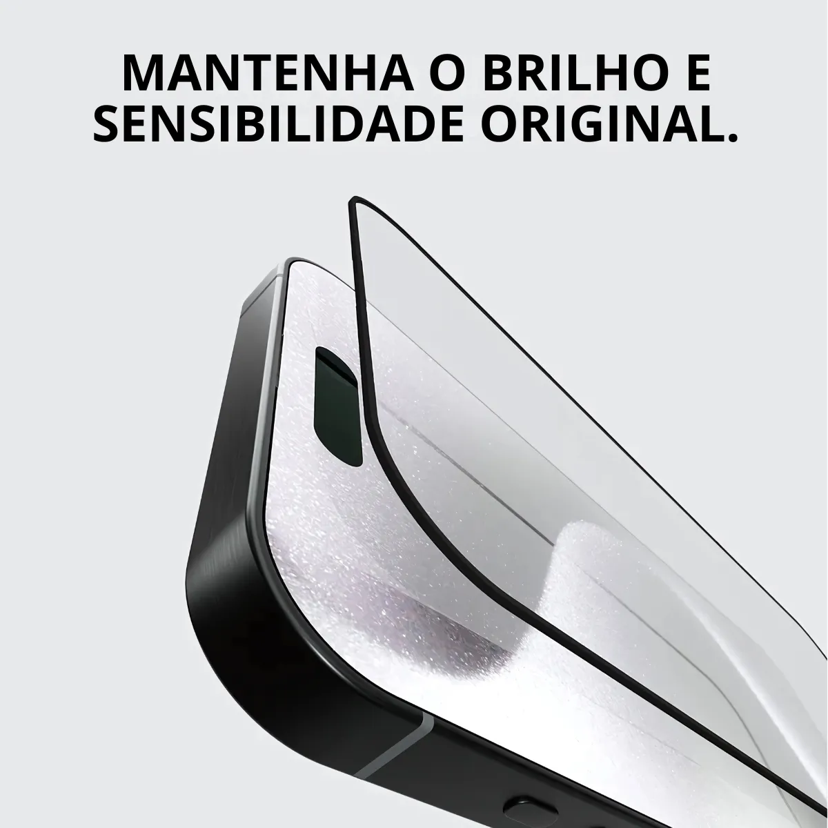 Kit 2 Películas de Vidro 3D para iPhone (Proteção Completa)