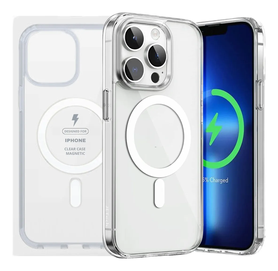 Capa Magnética para iPhone com Proteção Premium Compatível com MagSafe