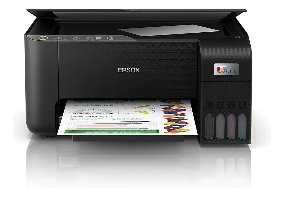 Impressora Multifuncional Epson EcoTank L3250 Tanque de Tinta Wi-Fi – Impressão, Cópia e Digitalização