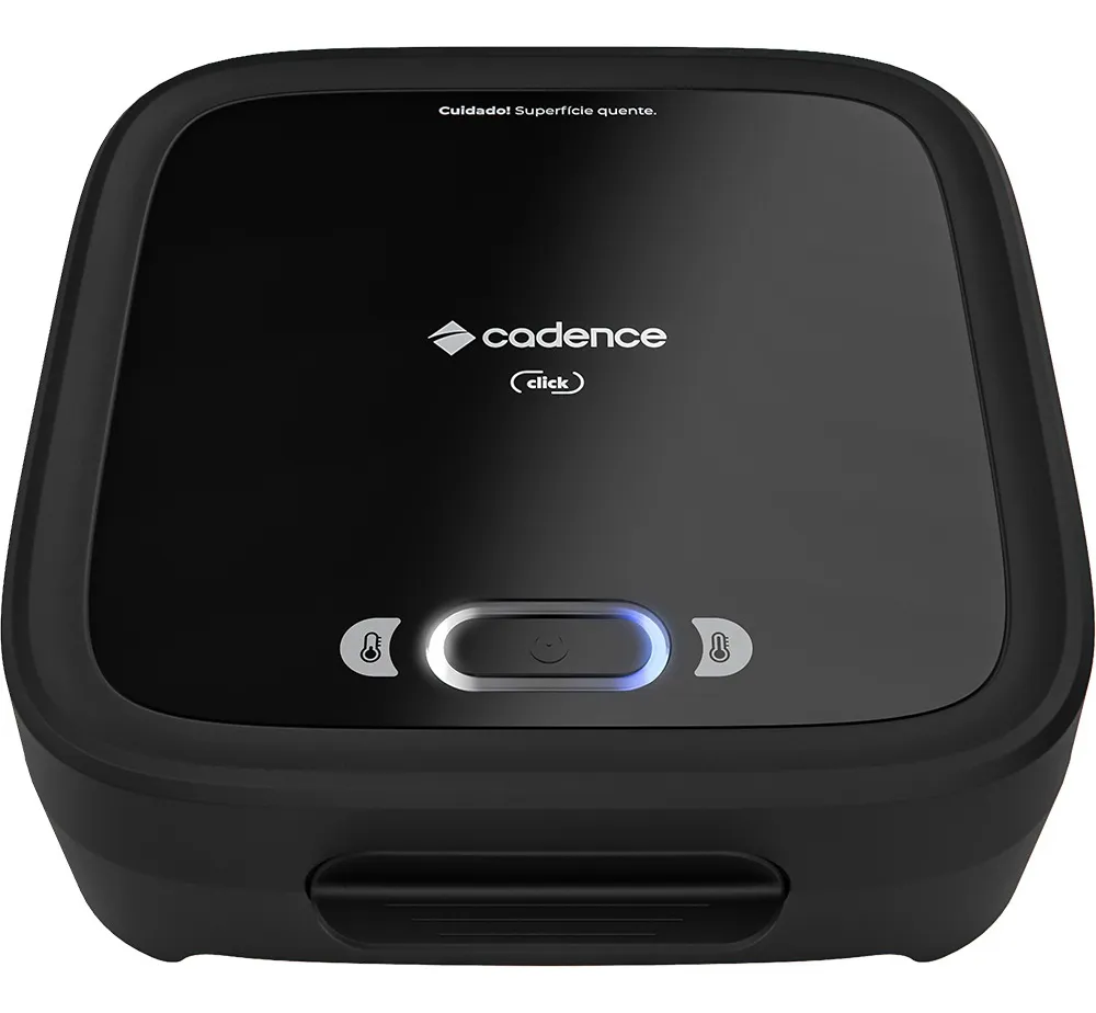 Sanduicheira Elétrica Cadence Grill Antiaderente para Lanches Rápidos